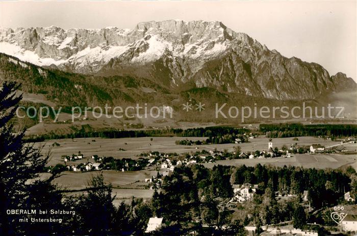 Oberalm mit Untersberg