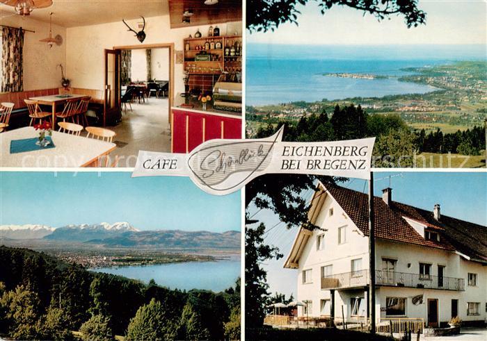 Eichenberg Vorarlberg Cafe Schoenblick Gaststube Bodensee Panorama
