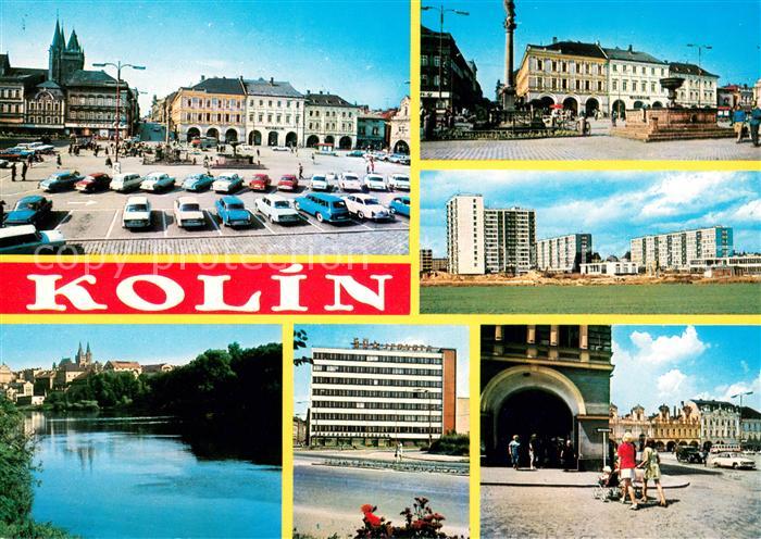 Kolin Namesti Sidliste Stara cast Budova Jednoty