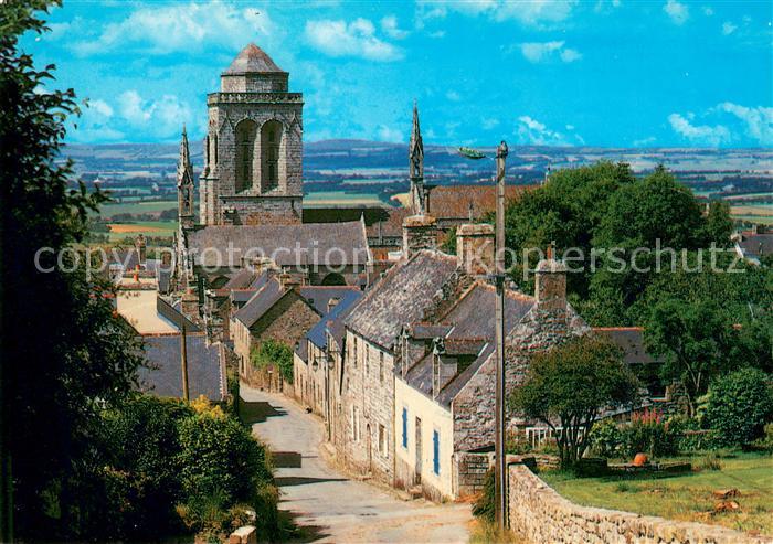 Locronan Rue Saint Maurice Eglise