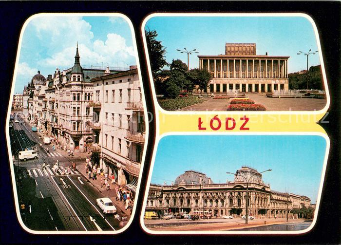 Litzmannstadt Lodz Ulica Piotrkowska Teatr Wielki Dawny Palac Poznanskich