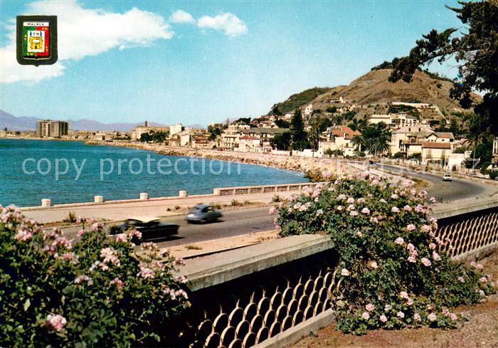 Malaga Andalucia Paseo marítimo Uferstrasse