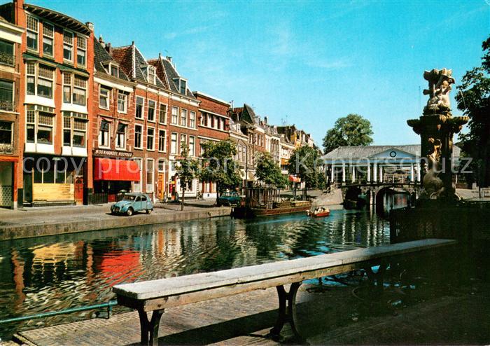 Leiden Koornbrug met Nieuwe Rijn