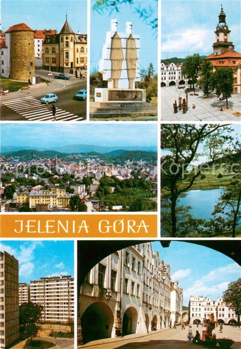 Jelenia Gora Hirschberg Schlesien Baszta zamkowa Pomnik Pamieci Ofiar faszyzmu G