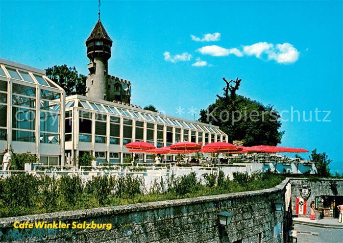 Salzburg Oesterreich Cafe Winkler am Moenchsberg
