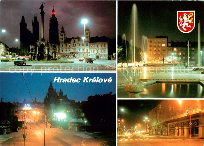 Hradec Kralove Kralovehradecko Labe a Orlice Historicke jadro mesta stavebnimi o