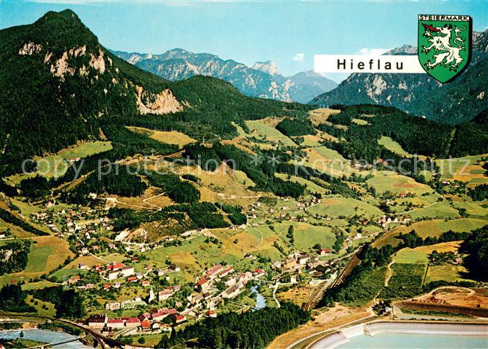 Hieflau Gesaeuse Alpen Fliegeraufnahme