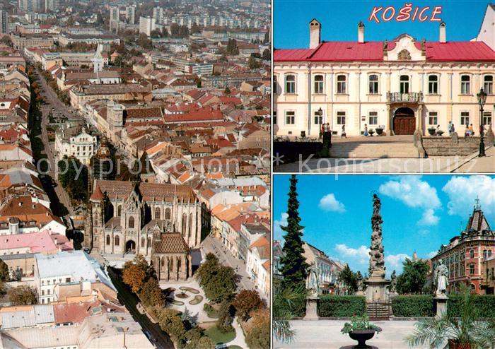 Kosice Kassa Kaschau Slovakia Michalska kapinka Dom sv Alzbety Biskupsky palac S