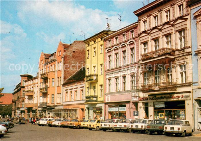 Ostrow Wielkopolski Wschodnia pierzeja Rynku kamienice