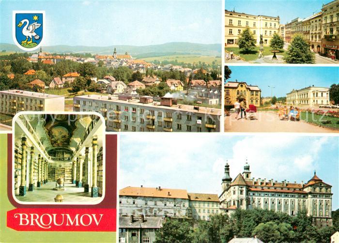 Broumov Braunau Boehmen Panorama Je strediskem textilniho prumyslu a jeho histor