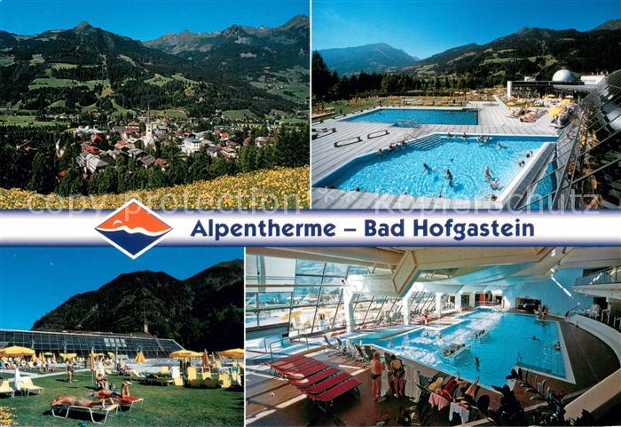 Bad Hofgastein Panorama Alpentherme Thermalschwimmbecken Liegewiese