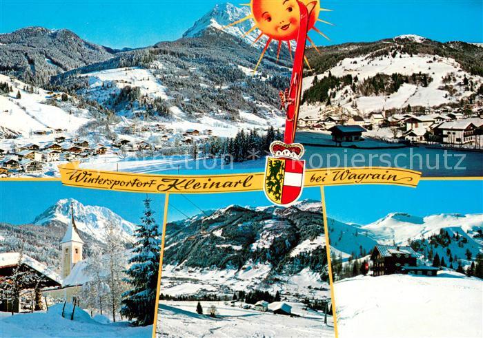 Kleinarl Panorama Kirche Kleinarler Huette