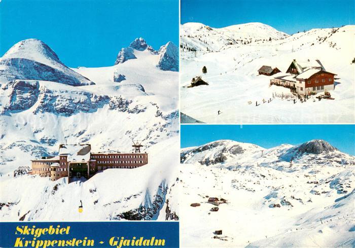 Krippenstein Berghaus Krippenstein Schilcherhaus Gjaidalm Skigebiet