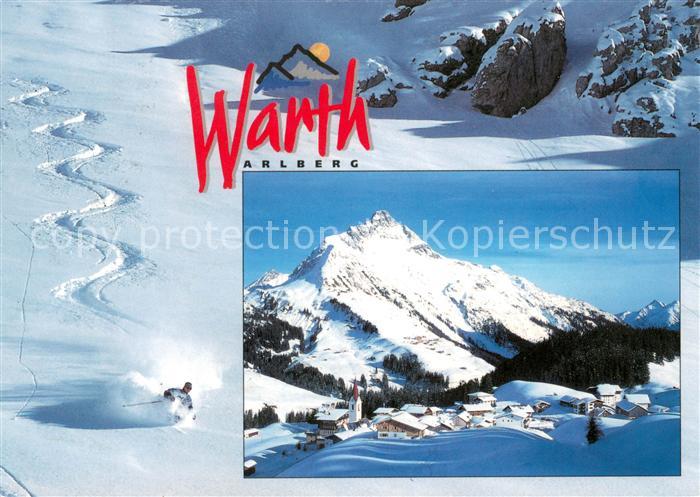Warth Vorarlberg mit Biberkopf
