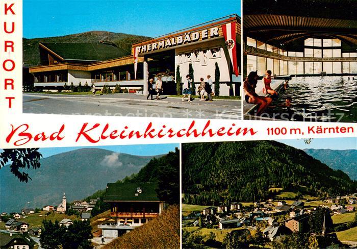 Bad Kleinkirchheim Kaernten Thermalhallenbaeder Panorama