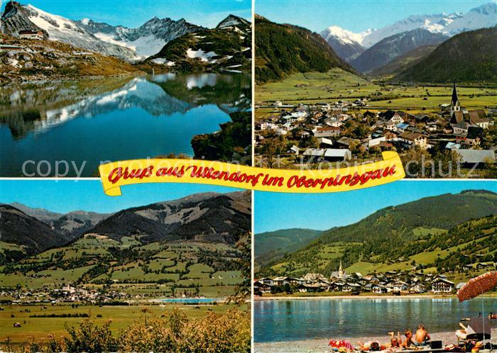 Uttendorf Salzburg Rudolfshuette am Weissensee Hohe Tauern Sonnberg Badesee