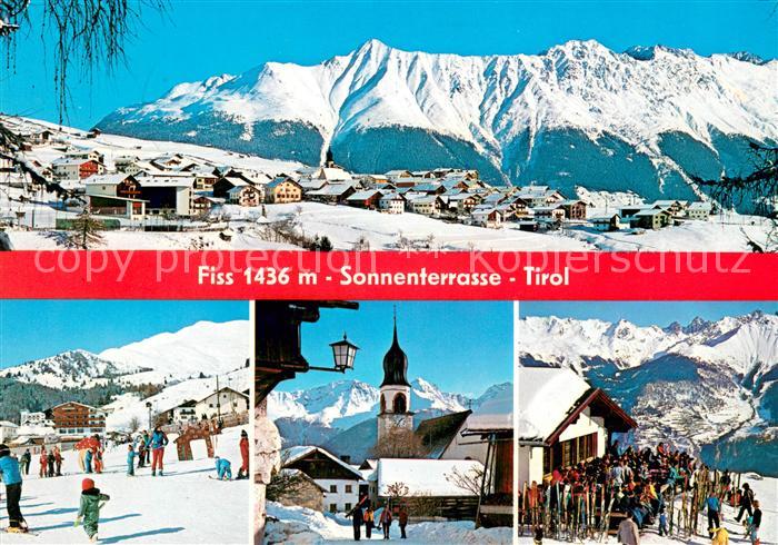 Fiss Tirol Panorama Kirche Terrasse