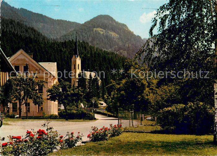 Weissbriach Motiv mit Ev Kirche