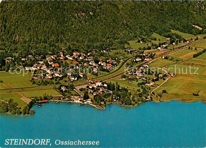 Steindorf Ossiacher See Fliegeraufnahme