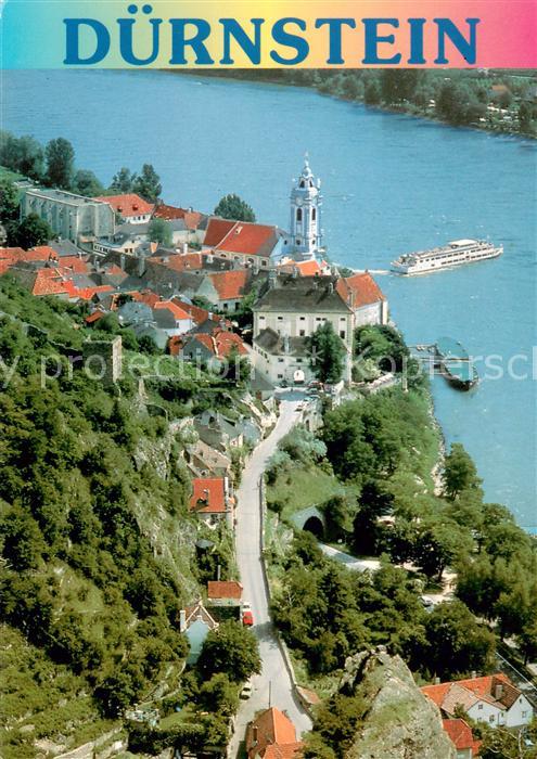 Duernstein Wachau Fliegeraufnahme