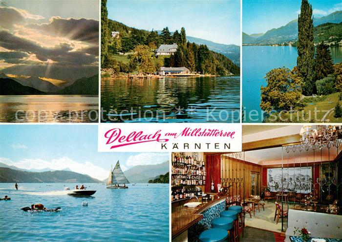 Dellach Millstaettersee Seepartien Gasthaus Bar