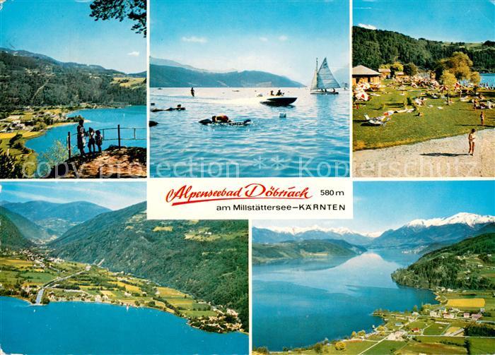 Doebriach Millstaettersee Teilansichten