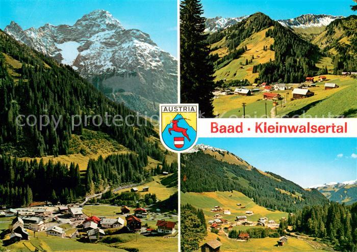Baad Mittelberg Kleinwalsertal Panorama