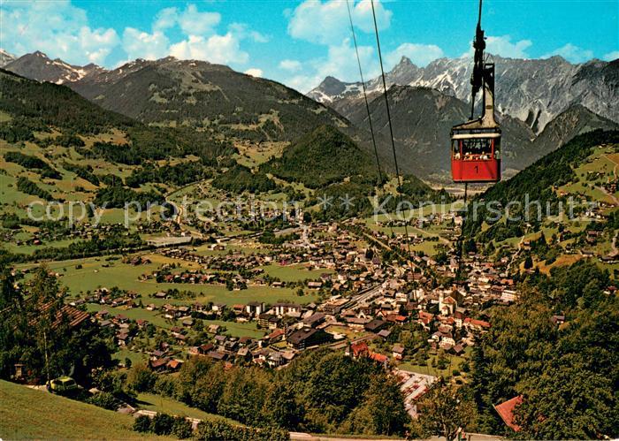 Schruns Tschagguns mit Hochjochbahn Galmerjoch Montafon