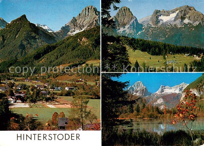 Hinterstoder mit Soepitzmauer Huttererboeden mit grossem Priel  Schiederweiher