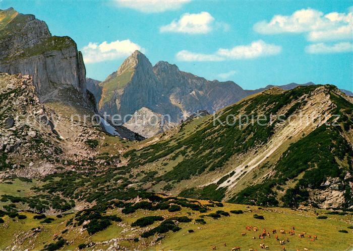 Kramsach Rofanspitze Mark Gatterl und Seileck Spitze Rofangebirge