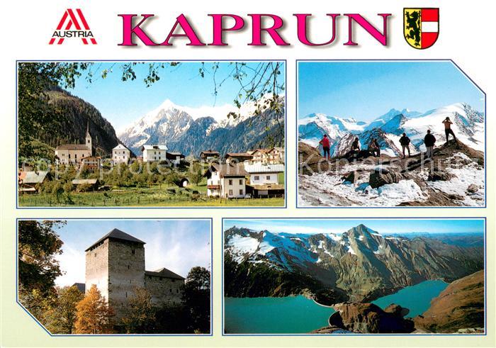 Kaprun Kitzsteinhorn Mauerkogelscharte Burg Kaprun Stausee Kaprun