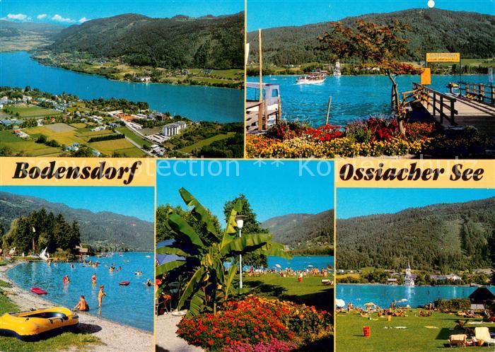Bodensdorf Ossiacher See Teilansichten Strandbad