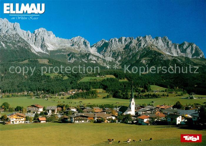 Ellmau Tirol mit Wildem Kaiser