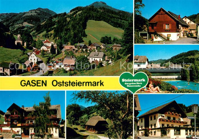 Gasen Panorama Ortsmotive Gasthaus