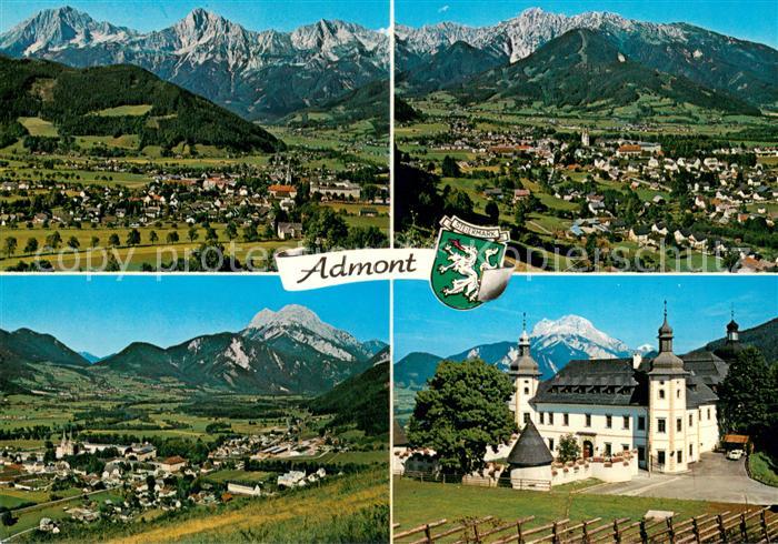 Admont Steiermark Hallermauern mit Hexenturm Natterriegel Gr Buchstein JH Schlos