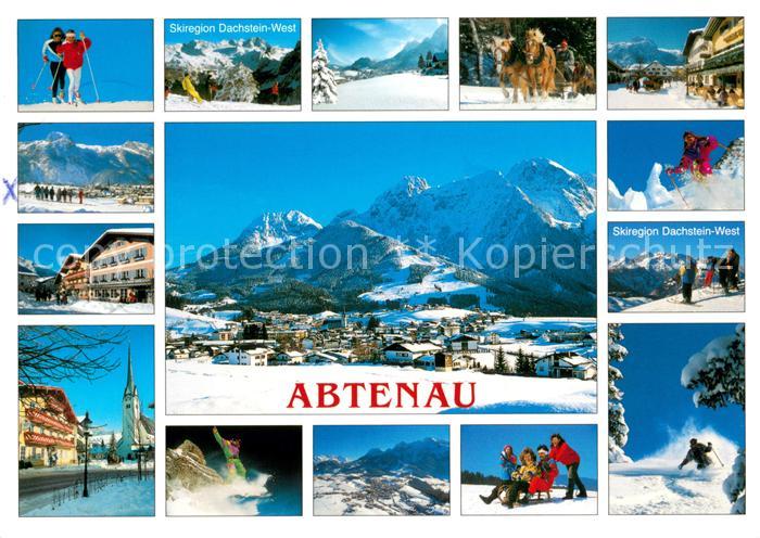 Abtenau Skiregion Dachstein West Panorama Teilansichten