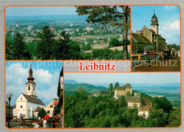 Leibnitz Panorama Kirche Erzbischoefliches Schloss Seggau