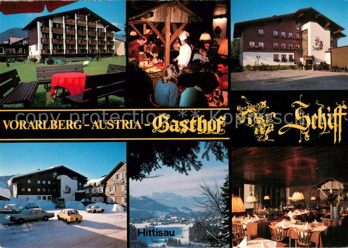 Hittisau Vorarlberg Gasthof Schiff Gaststube Dinner Panorama