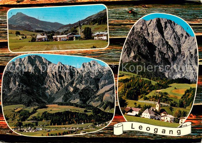 Leogang mit Spielberg Steinberge und Birnhorn