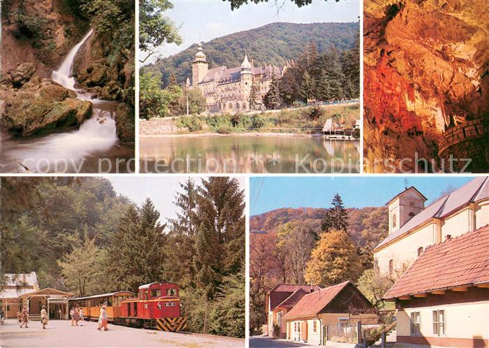 Lillafuered Wasserfall Schloss Grotte Eisenbahn Kirche