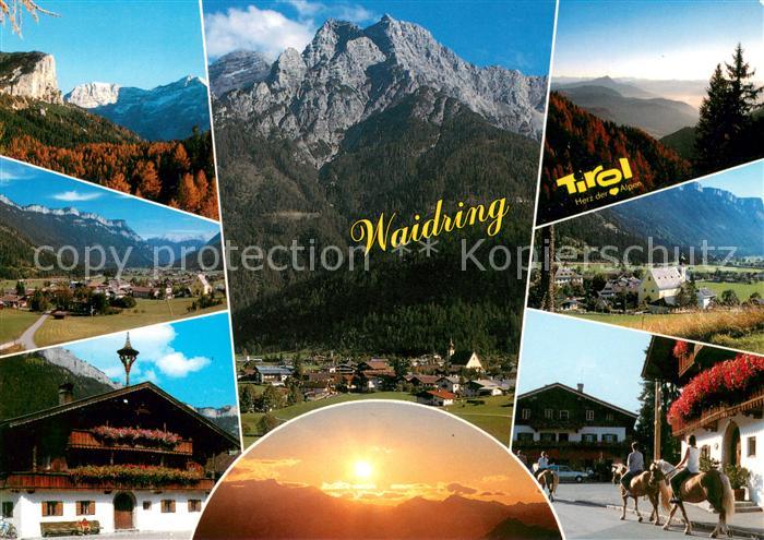 Waidring Tirol Teilansichten
