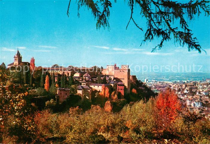 Granada Andalucia La Alhambra desde al Generaliste