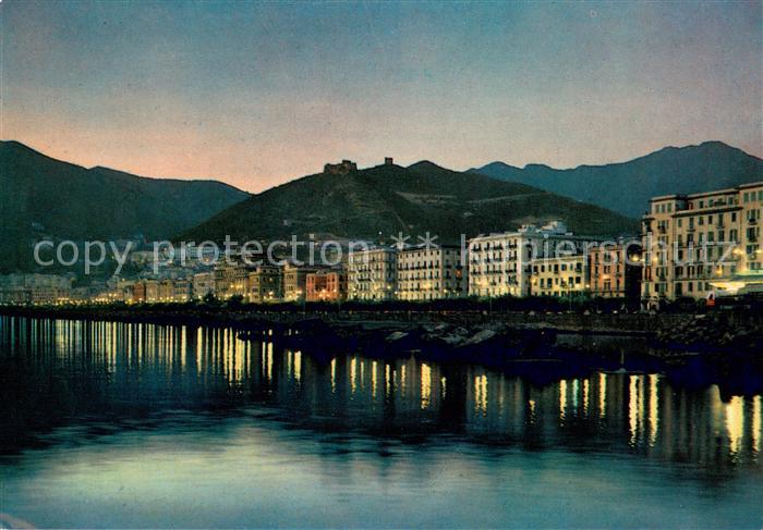 Salerno Lungomare di notte