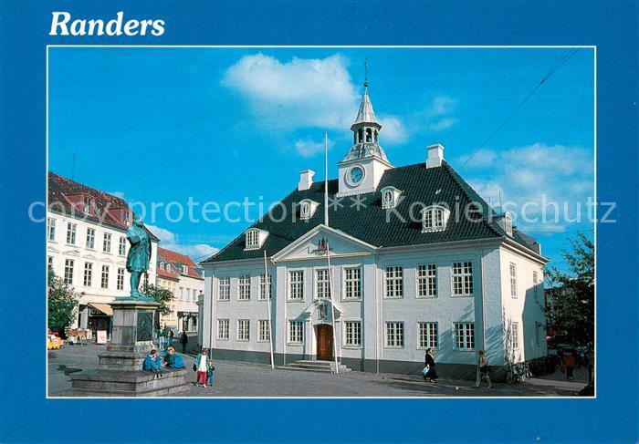 Randers Radhus Rathaus Denkmal
