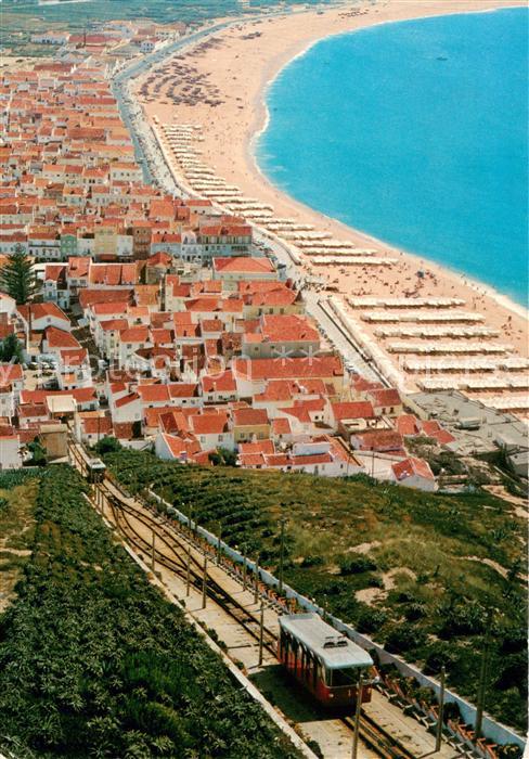 Nazare Portugal Elevador e vista parcial