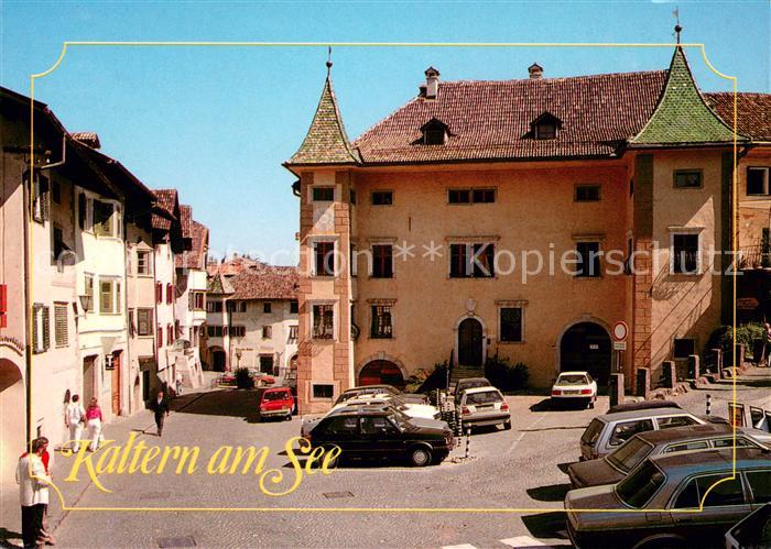 Kaltern Weinstrasse Tirol Motiv Altstadt