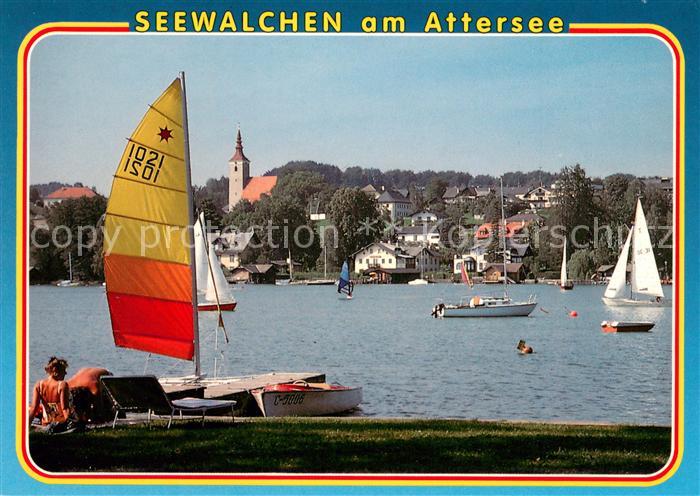 Seewalchen Attersee Segeln Windsurfen Erholungsort