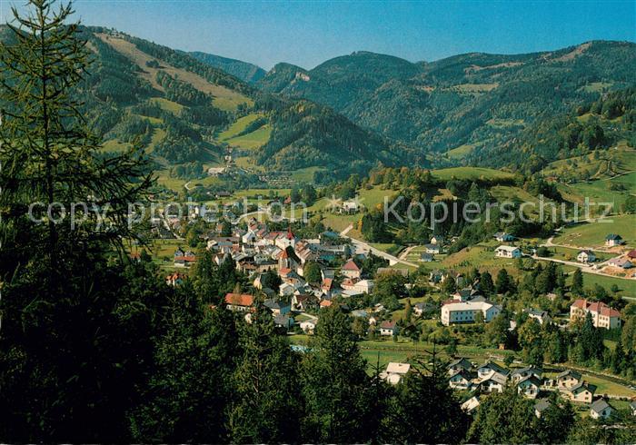 Tuernitz Niederoesterreich Panorama Blick zum Eibel