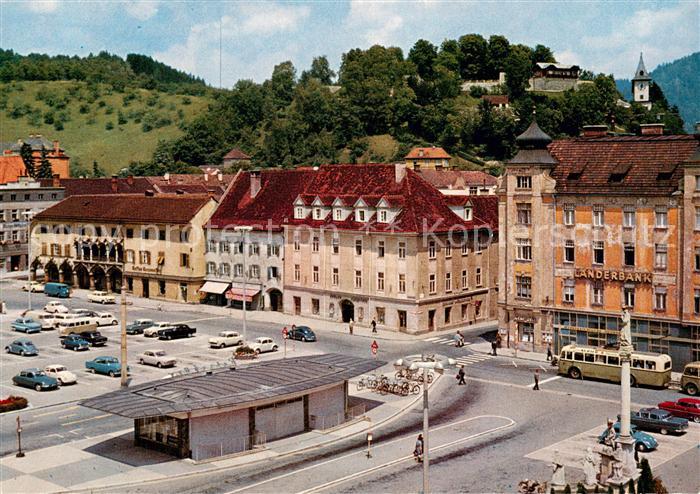 Bruck Mur Koloman Wallisch Platz Kornmesserhaus Uhrturm