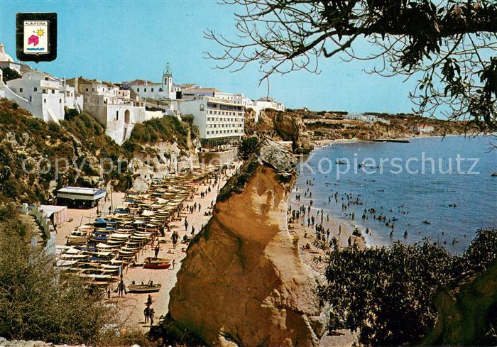 Albufeira Vista da praia Strand Kueste